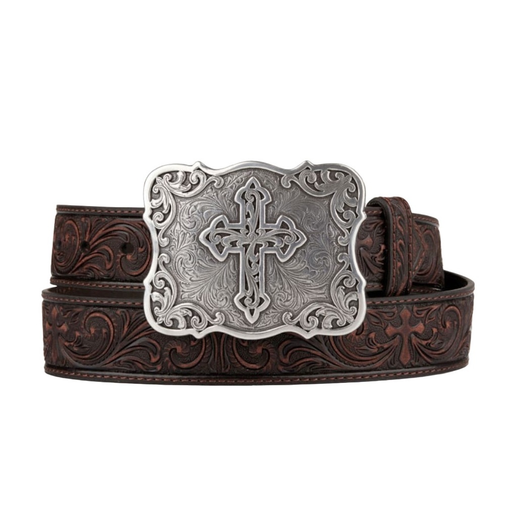 Silver Cross Belt Buckle-Never Used